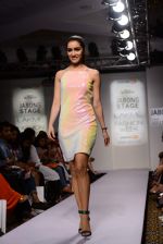 Shraddha Kapoor walks the ramp for Jabong Presents Miss Bennett London Show at Lakme Fashion Week 2015 Day 2 on 19th March 2015 (176